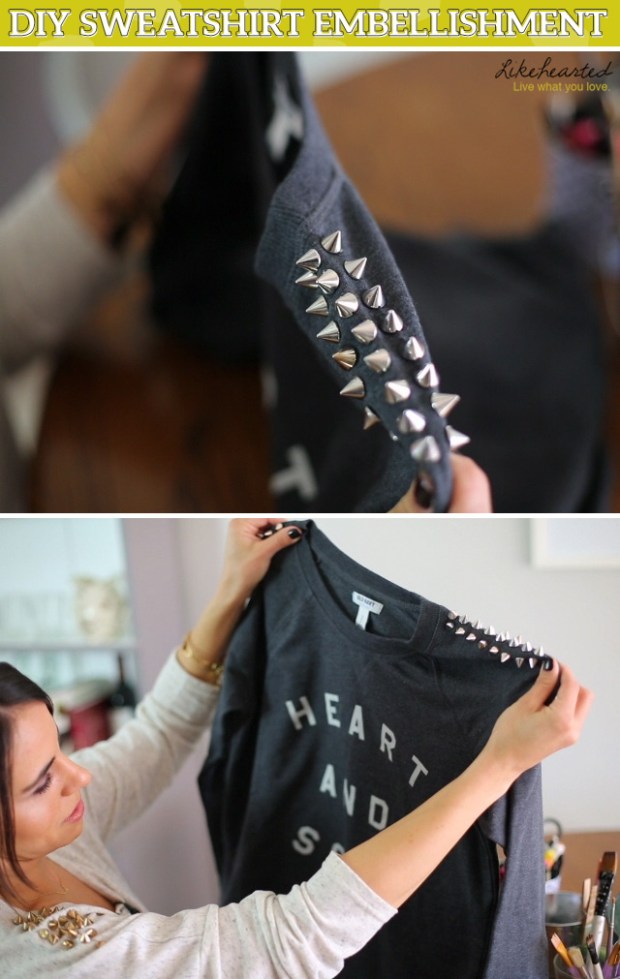 sweatshirt for social media with logo